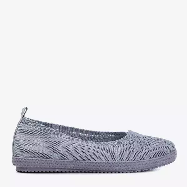 OUTLET Šedé dámské slip-on tenisky Vlora - Obuv