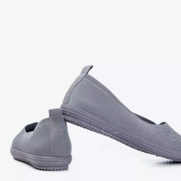 OUTLET Šedé dámské slip-on tenisky Vlora - Obuv