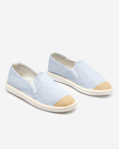 Světle modré dámské espadrilky Joll- Footwear