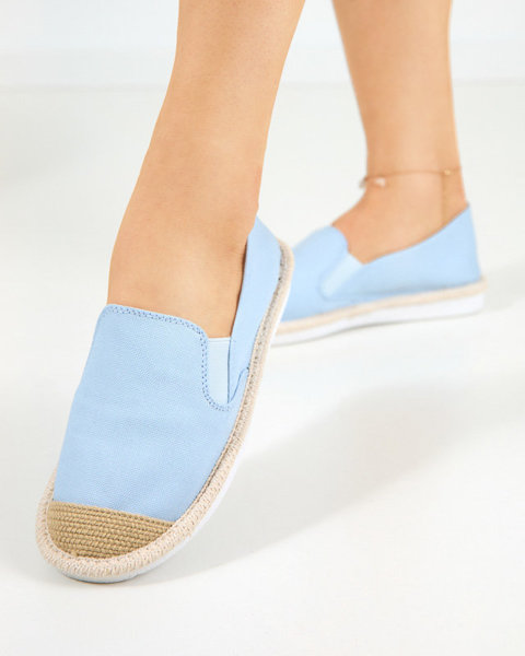 Světle modré dámské espadrilky Joll- Footwear