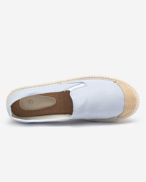 Světle modré dámské espadrilky Joll- Footwear