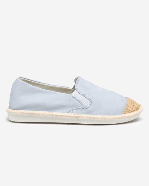 Světle modré dámské espadrilky Joll- Footwear