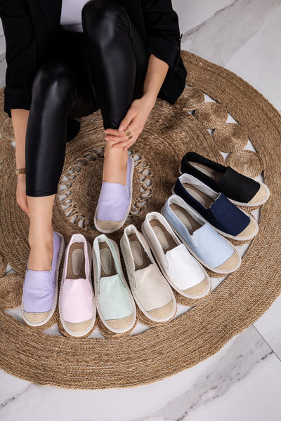 Světle modré dámské espadrilky Joll- Footwear