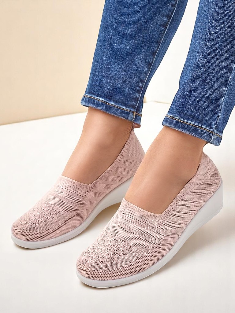 Royalfashion Dámské mokasíny na nízkém klínu Epoles