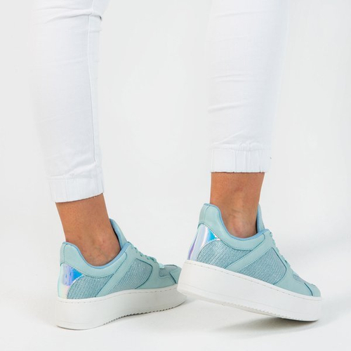 Синє спортивне взуття на платформі Salsa - Взуття 1