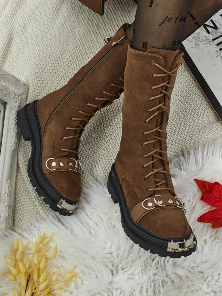 Royalfashion Dámské šněrovací kotníkové boty Werces