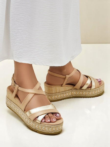 Royalfashion Dámské sandály na klínku Eylaas