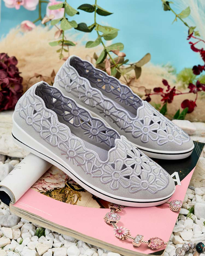 Royalfashion Dámské polobotky na nízkém podpatku Dellio