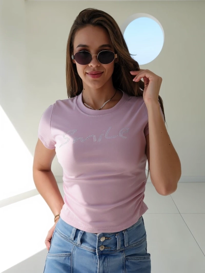 Royalfashion Жіноча бавовняна блузка з принтом