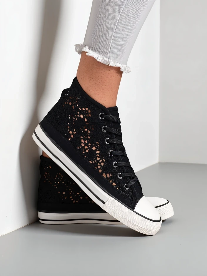 Royalfashion dámské perforované tenisky Limme