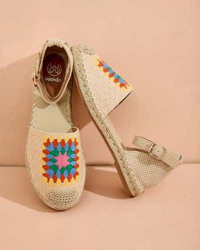 Royalfashion Dámské espadrilky Fillin