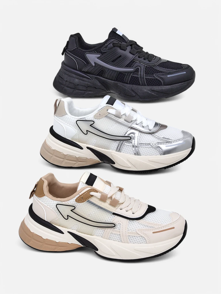 Royalfashion Dámské sportovní tenisky na silnější podrážce Beysa