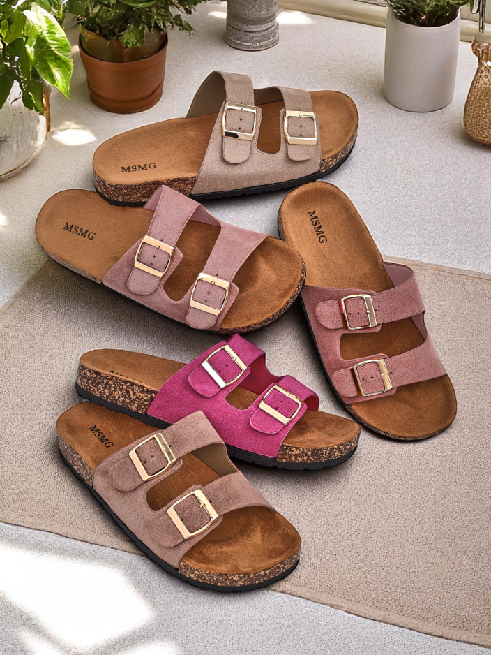 Royalfashion Dámské sandály s přezkami Foumy