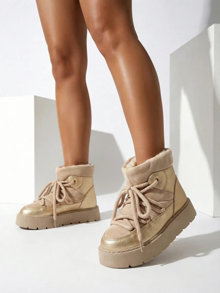 Dámské sněhule na šněrování Royalfashion Iniuc