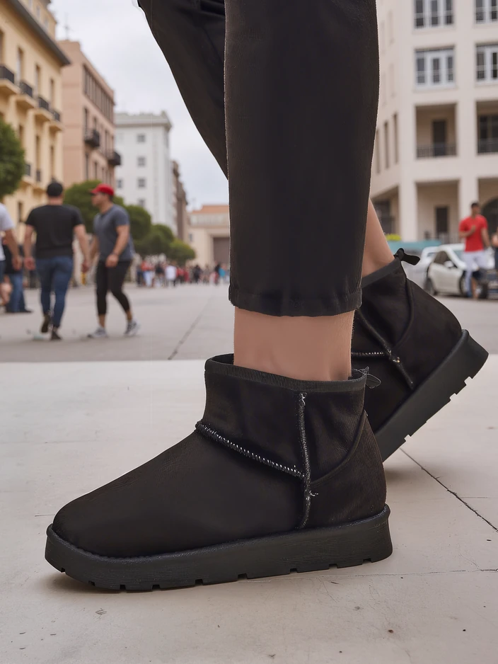 Royalfashion Krátké zimní boty pro ženy a'la Bella