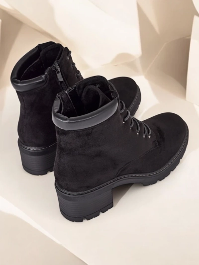 Royalfashion Dámské šněrovací kotníkové boty Esio