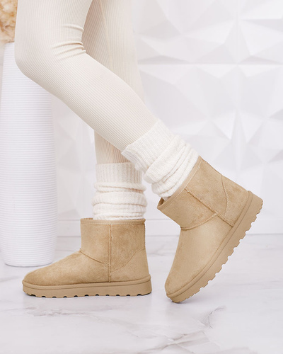 Royalfashion Hnědé boty a'la snow boots for women Nerlea