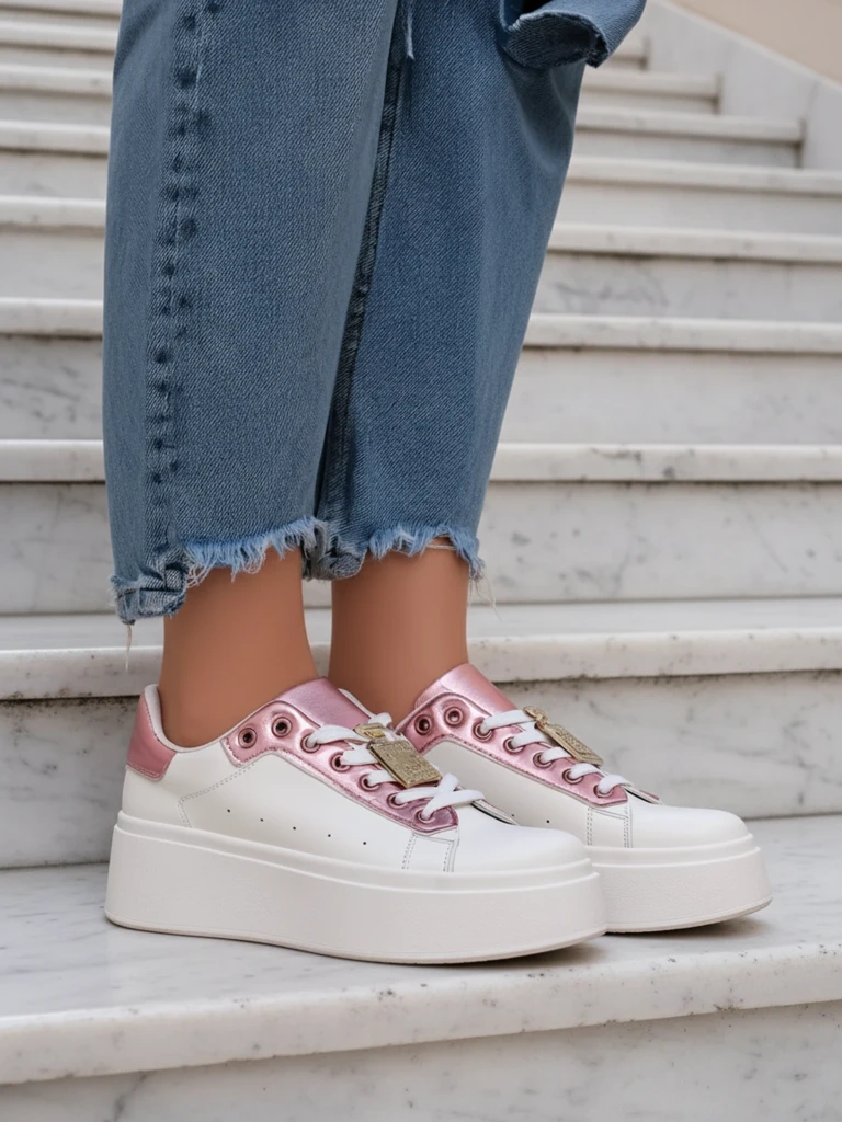 Moderna Eleganza Zlatá Dámská Obuv