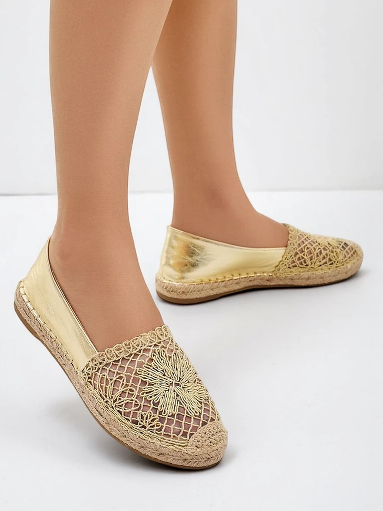 Royalfashion Dámské perforované espadrilky Verela
