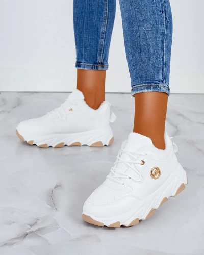 Royalfashion Dámské zateplené tenisky Caromi