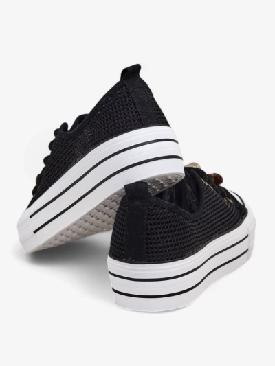 Royalfashion Dámské perforované tenisky s dekoracemi Osdo