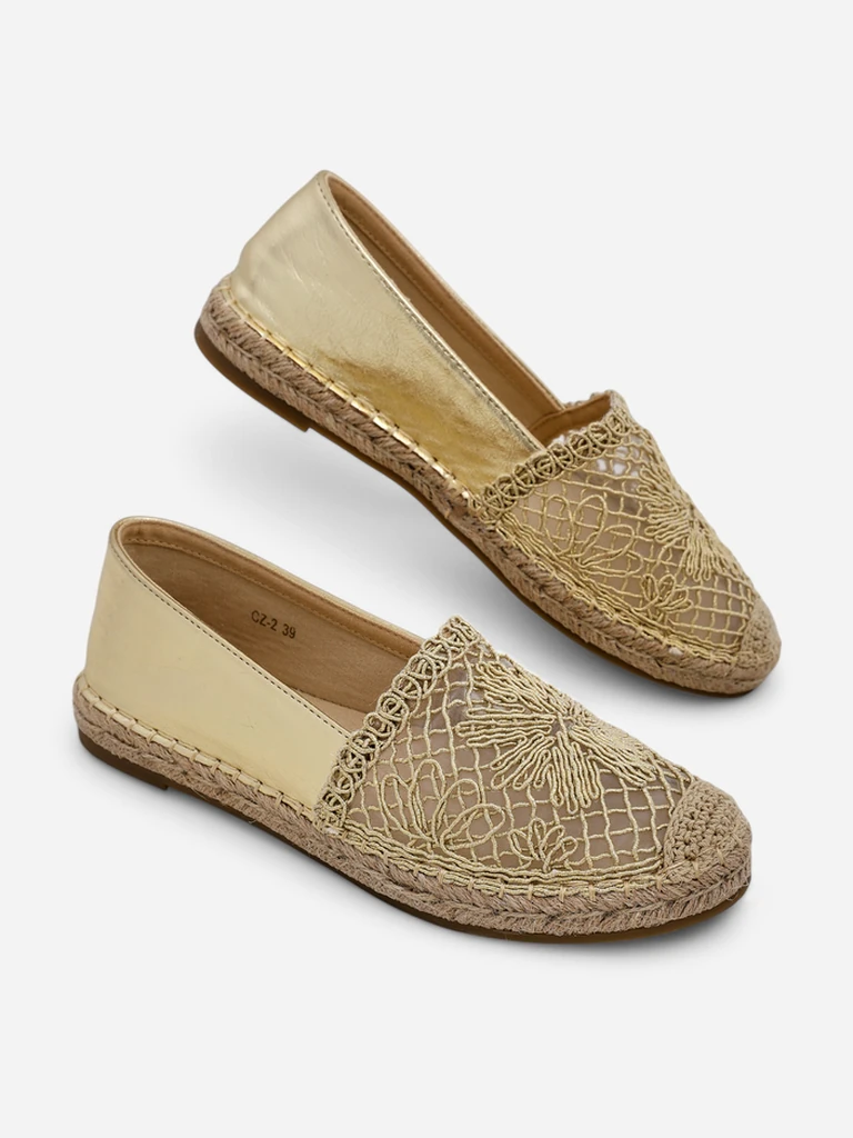Royalfashion Dámské perforované espadrilky Verela