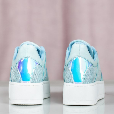 Синє спортивне взуття на платформі Salsa - Взуття 1