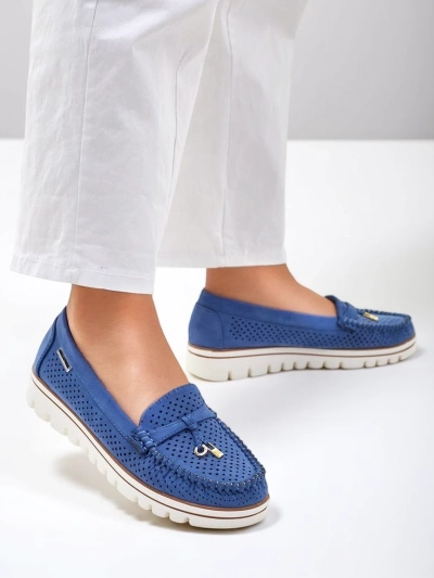 Royalfashion Dámské mokasíny Elissas s vykrojením