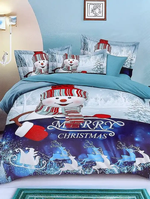 Royalfashion Christmas Bedding 160x200 set 3-CZĘŚCI