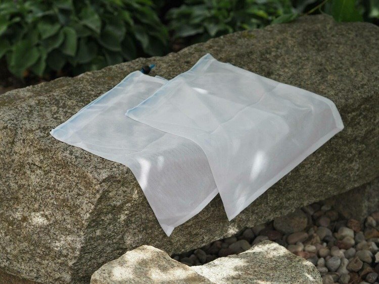 Siatki wielorazowe do owoców i warzyw (5 szt) / KOMPLET