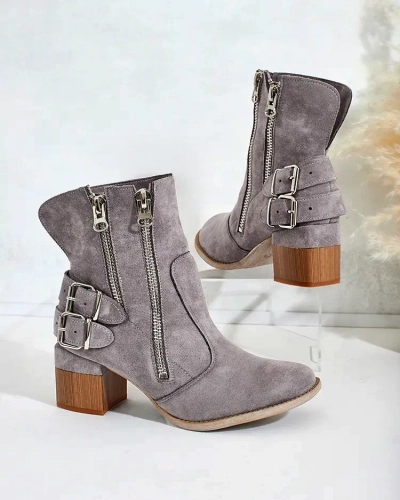 Royalfashion Zdobené boty na podpatku Zerta