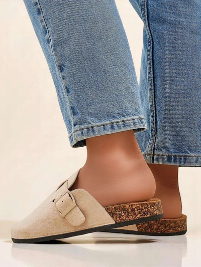 Royalfashion Uzavřené dámské nazouváky Zanbelo