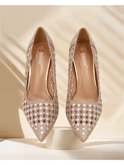 Royalfashion Dámské perforované lodičky Ecatte