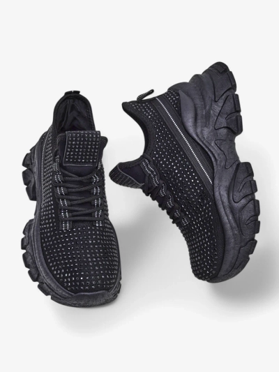 Royalfashion Dámské sportovní tenisky s kamínky Blysco