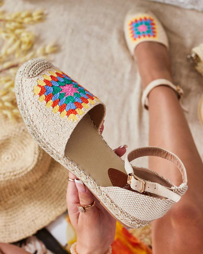 Royalfashion Dámské espadrilky Fillin