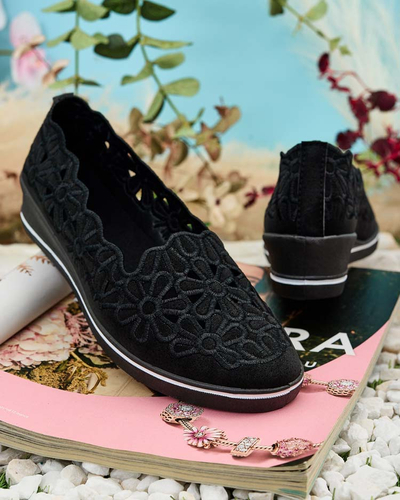 Royalfashion Жіночі напівчеревики на низьких підборах Dellio