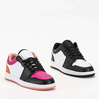 Fuchsiová a černá dámská sportovní obuv Pinocco - Obuv