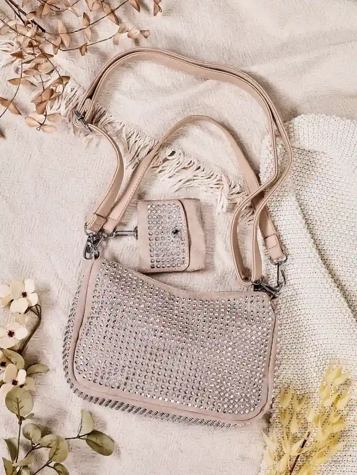 Royalfashion Malá dámská taška s hroty