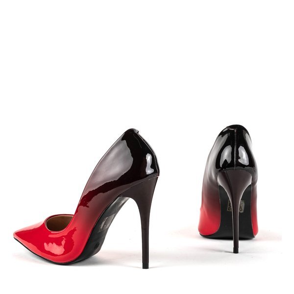 Černé a černé čerpadlo na patě Macadamia - Boty 1