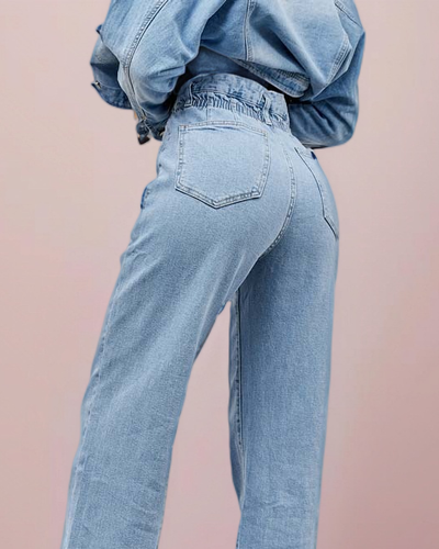 Royalfashion Dámské džínové kalhoty boyfriend