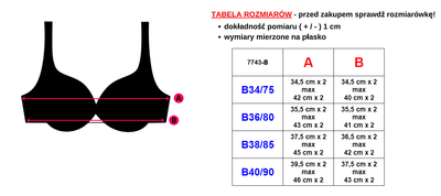 Tmavě růžová dámská push -up podprsenka bez zapínání - Spodní prádlo