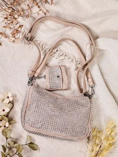 Royalfashion Malá dámská taška s hroty