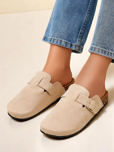 Royalfashion Uzavřené dámské nazouváky Zanbelo