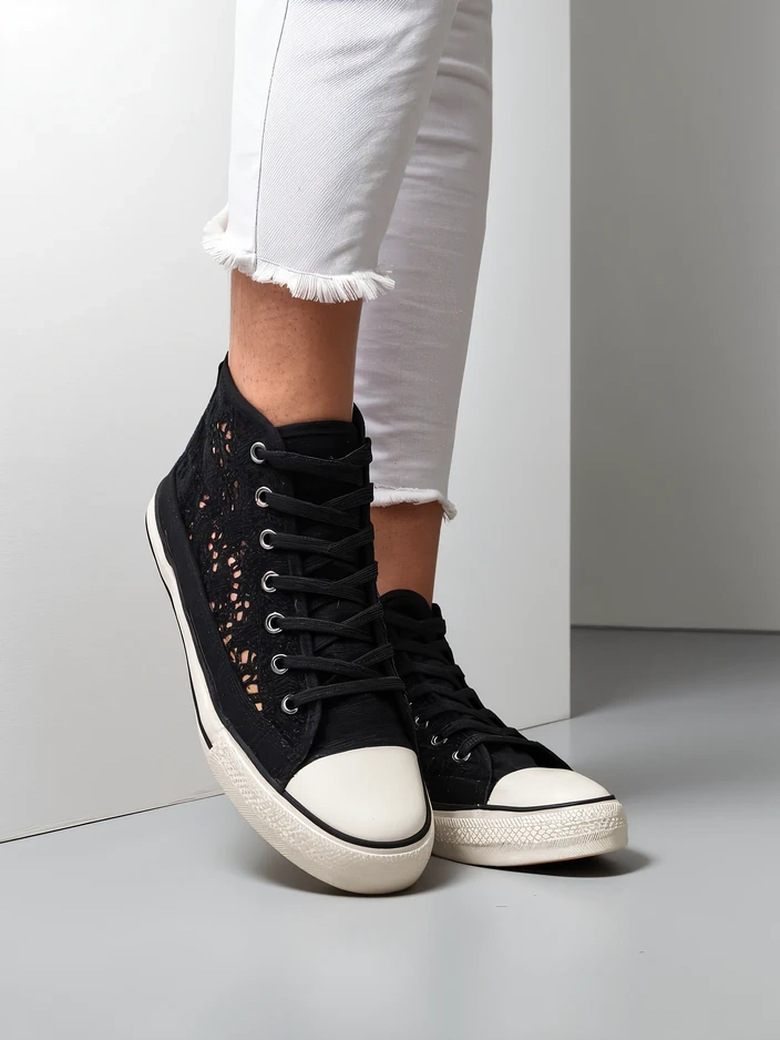 Royalfashion dámské perforované tenisky Limme