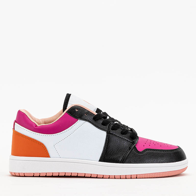 Fuchsiová a černá dámská sportovní obuv Pinocco - Obuv