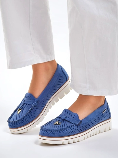 Royalfashion Dámské mokasíny Elissas s vykrojením