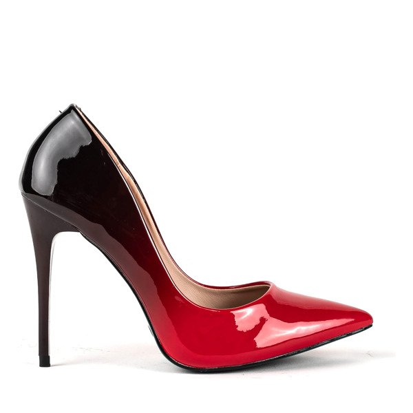 Černé a černé čerpadlo na patě Macadamia - Boty 1