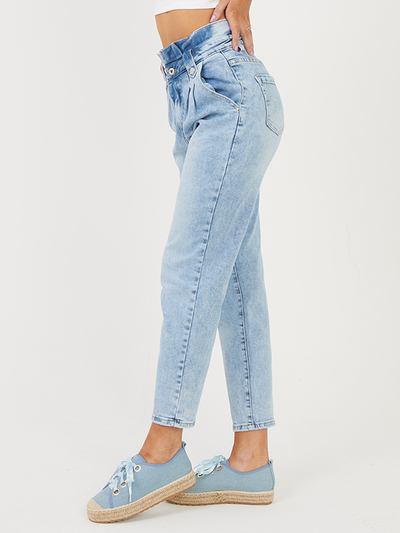 Kalhoty boyfriend džíny pro ženy - Oblečení