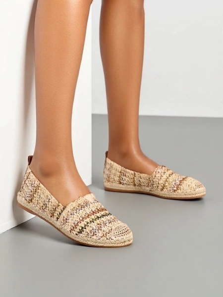 Royalfashion Dámské pletené espadrilky Asadaca