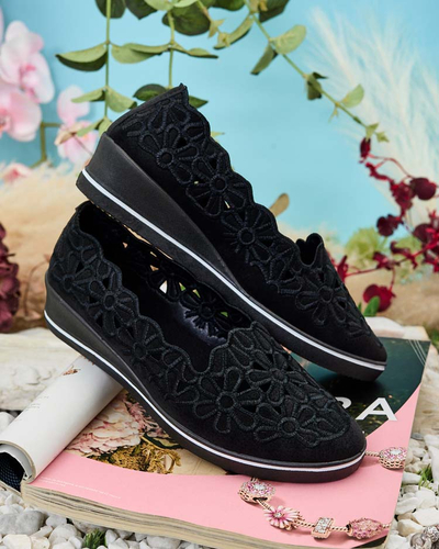 Royalfashion Жіночі напівчеревики на низьких підборах Dellio